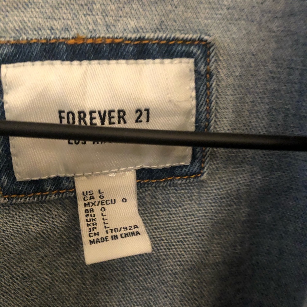 Denim jacket forever 21 - Picture 2 of 2
